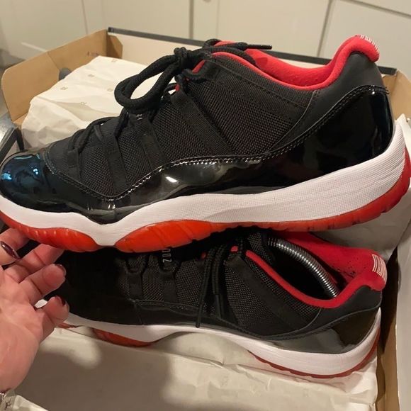 Jordan Other - NIB air Jordan 11 retro low “bred” size 12